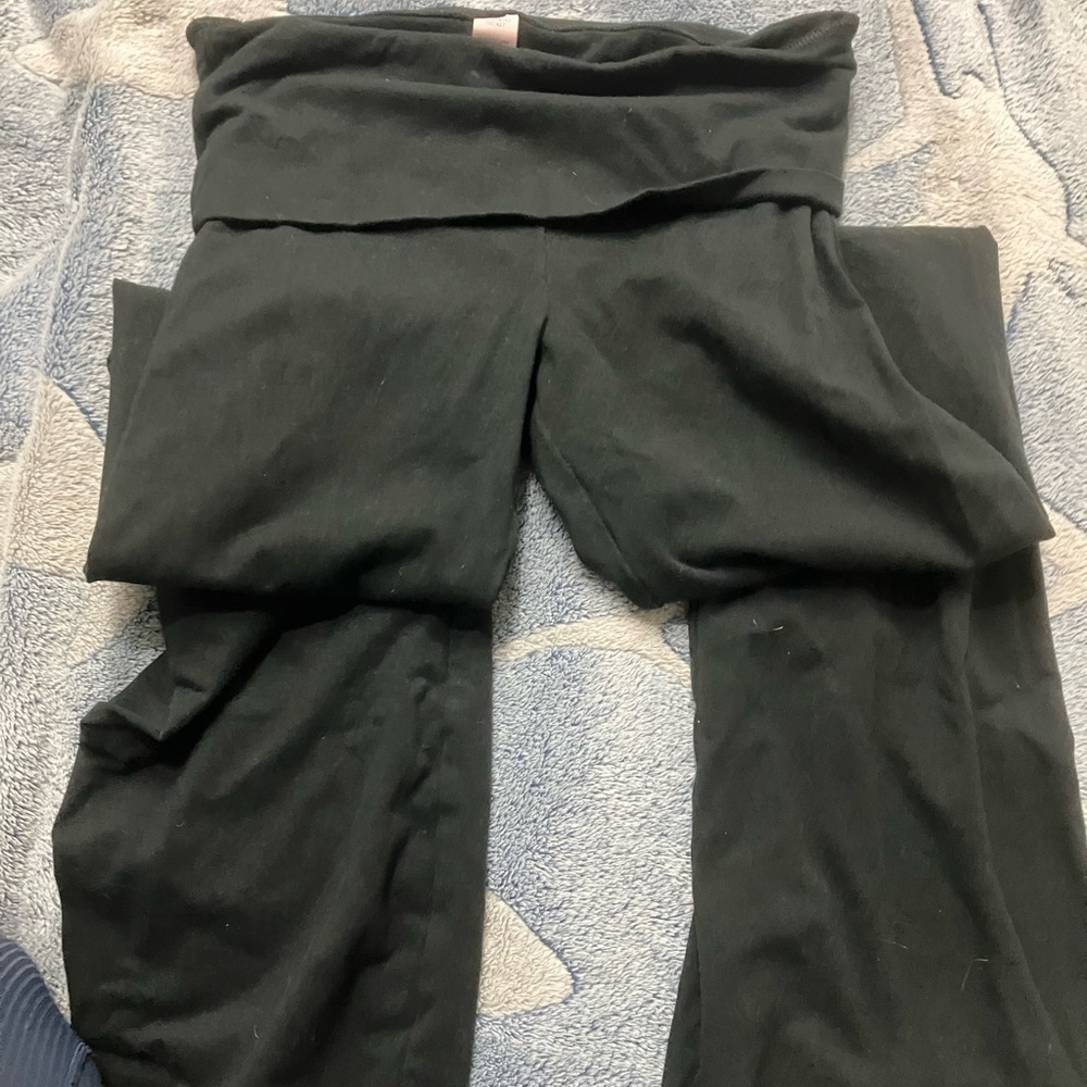 Victoria's Secret Black Yoga Pants